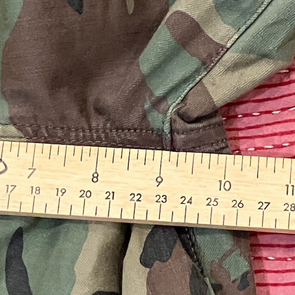 Ralph Lauren Girls size 8 W24L23.5 rise 9” Camouflage Pants - Picture 12 of 16